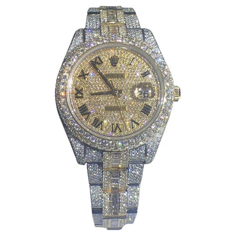 ice out rolex replica|rolex datejust iced out 41mm.